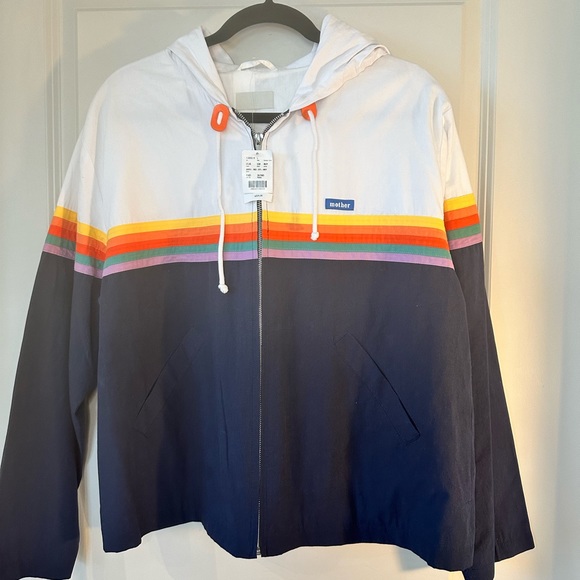 NWT MOTHER Denim Off The Lip Retro Jacket, size Large - Picture 7 of 13